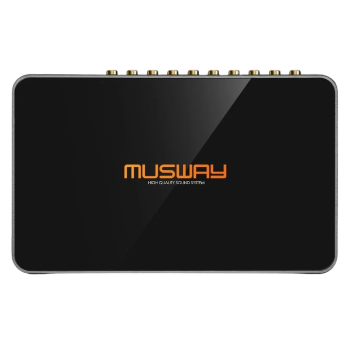 Musway TUNE12 Advanced Digital Sound Processor with PC/APP Control - 6-Channel In and 12-Channel Out