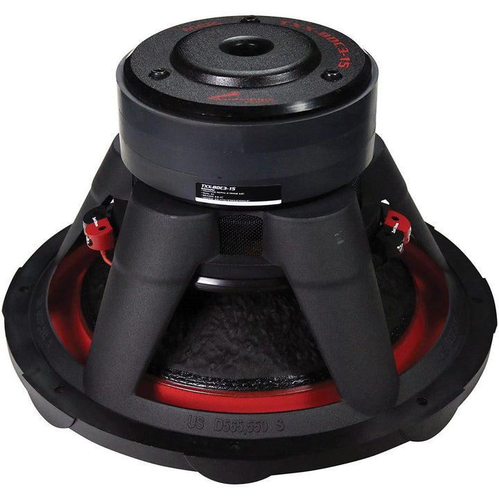 Audiopipe TXX-BDC3-15 15" Subwoofer with Composite Cone - 1200 Watts Rms Dual 4-ohm