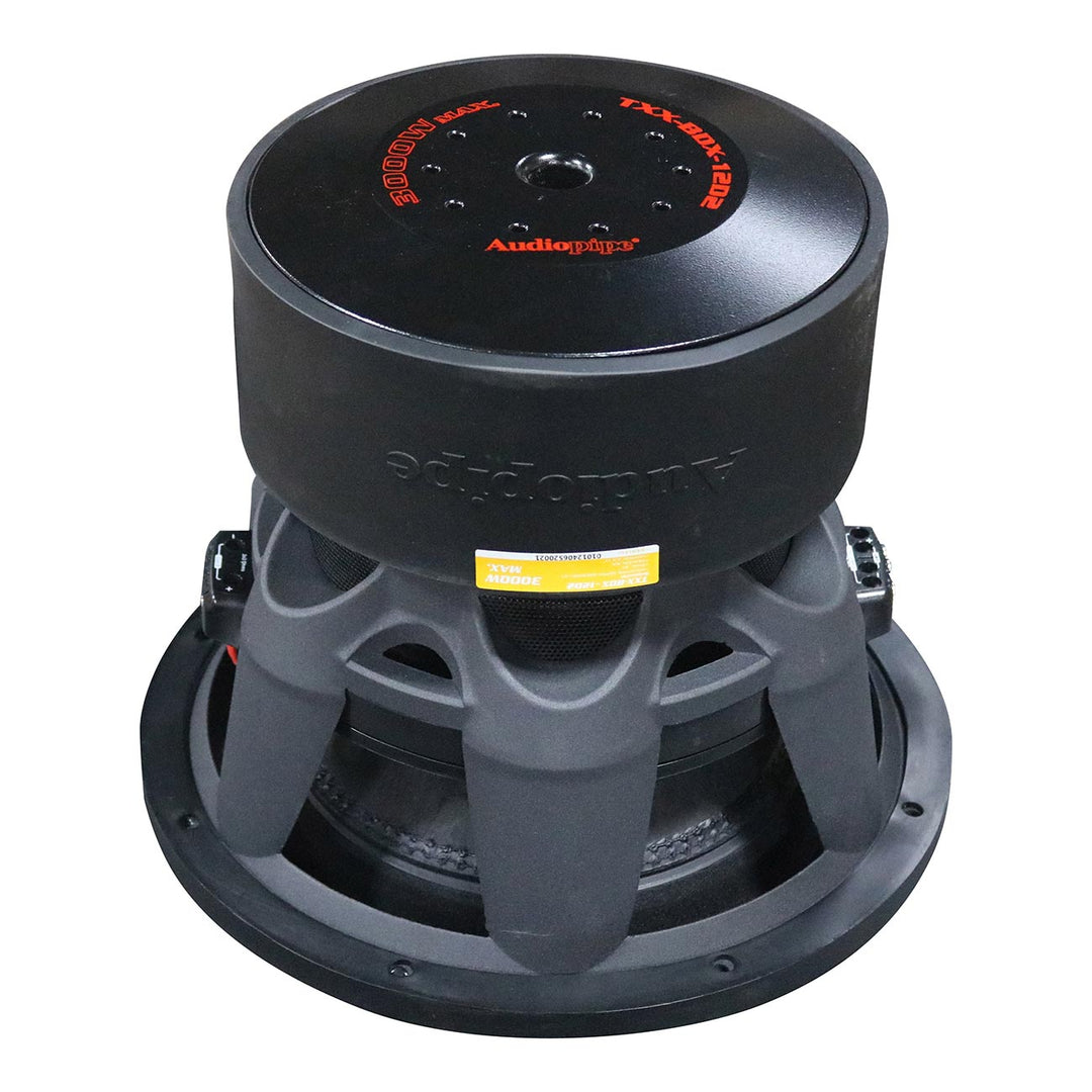 Audiopipe TXX-BDX Series 12" Subwoofer - 1500 Watts Rms Dual 4-ohm Voice Coil