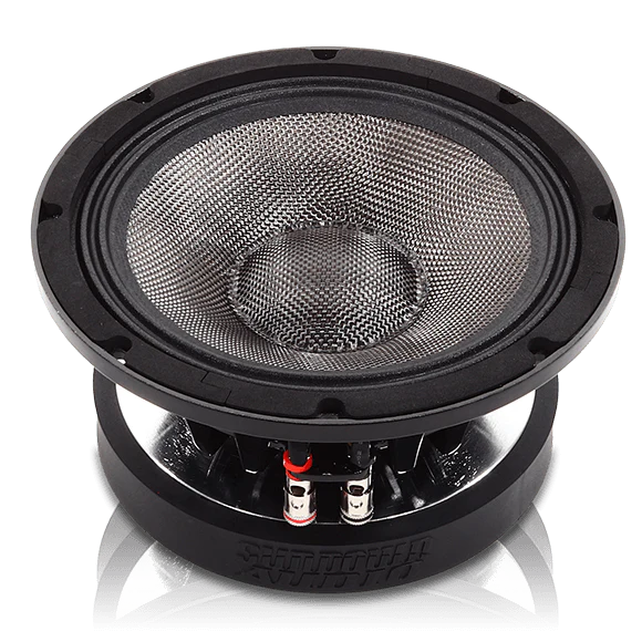 Sundown Audio VEX-6 6.5" Pro Audio Midbass Speaker with 2.5" Voice Coil and Carbon Fiber Cone - 300 Watts Rms 8-ohm