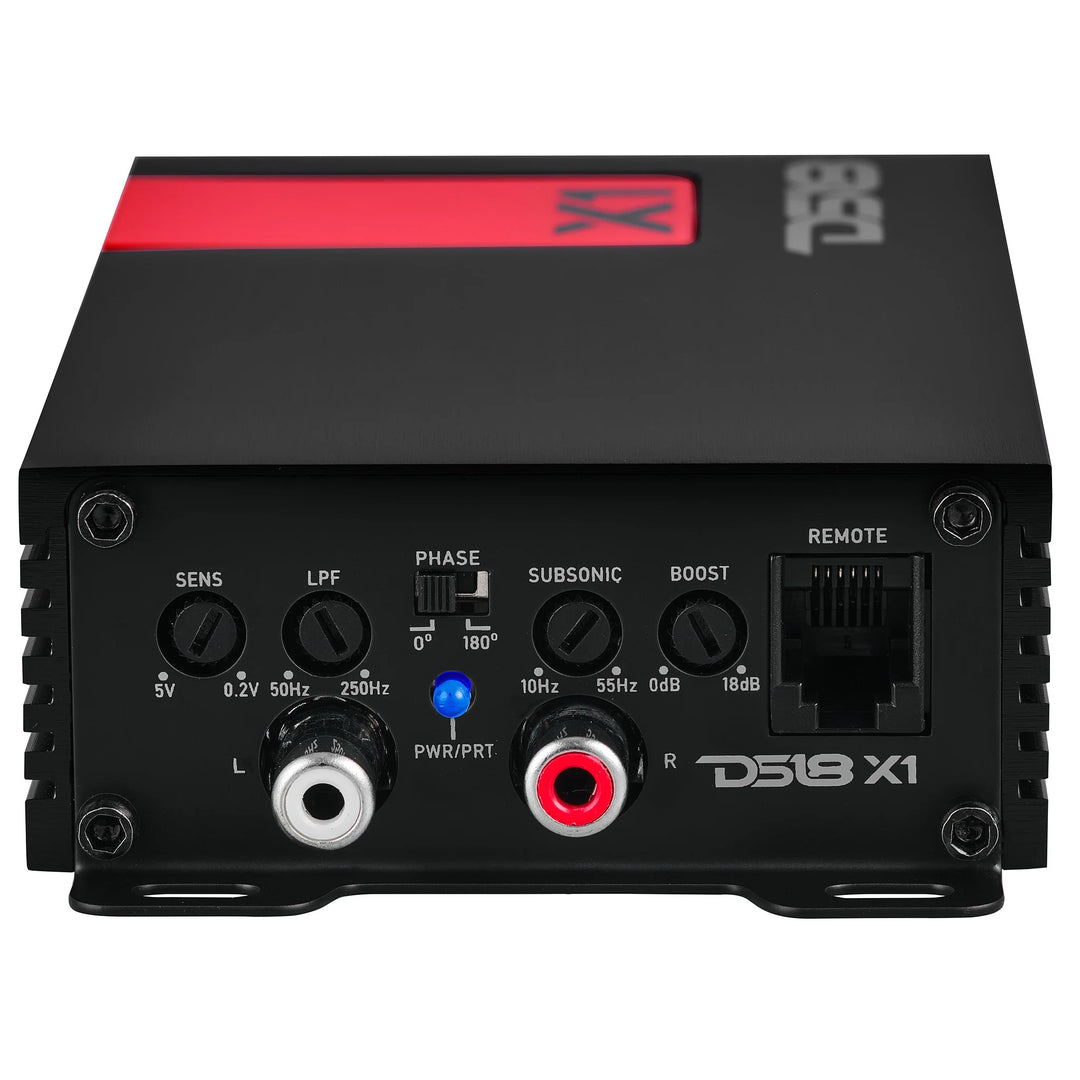 DS18 X1 Monoblock Amplifier - 1 x 300 Watts Rms @ 1-ohm