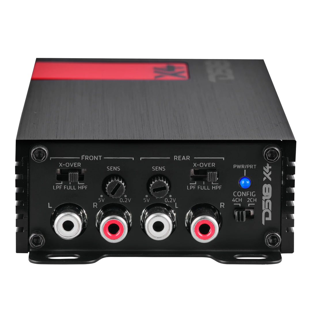 DS18 X4 4-Channel Amplifier - 4 x 140 Watts Rms @ 2-ohm
