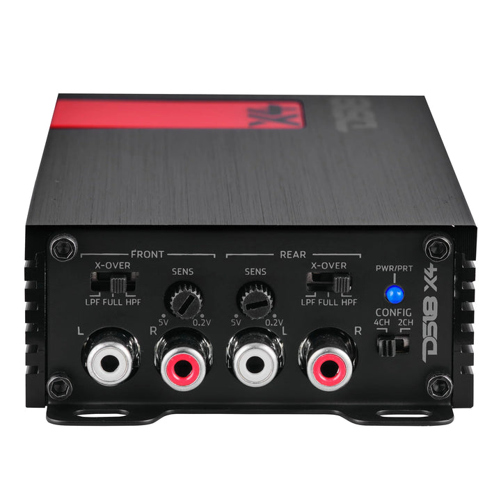 DS18 X4 4-Channel Amplifier - 4 x 140 Watts Rms @ 2-ohm