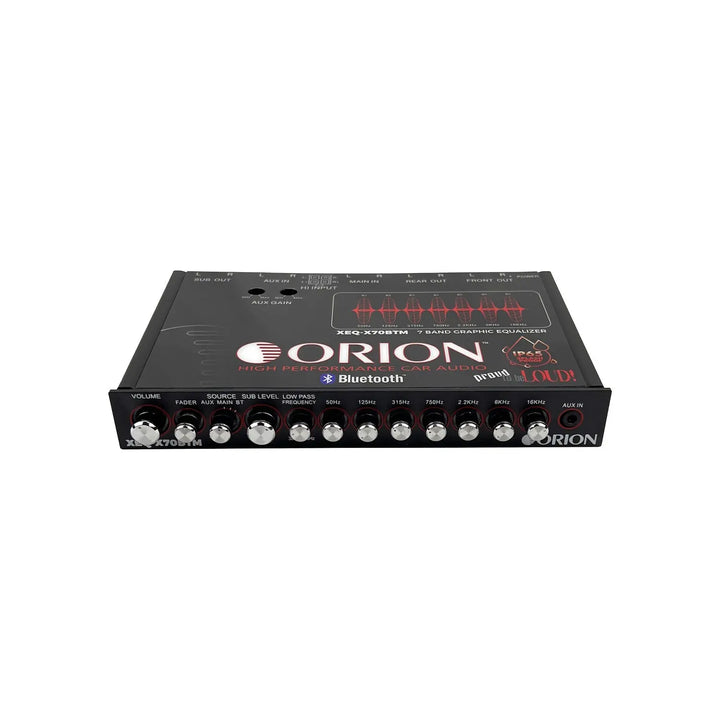 Orion XEQ-X70BTM 7-Band Marine Grade Graphic Equalizer with Bluetooth