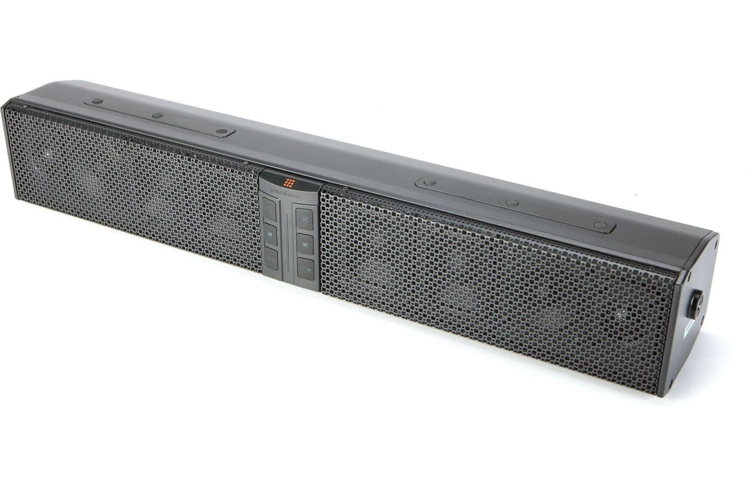 Barra de sonido marina amplificada PowerBass XL-850 con DSP integrado y conectividad Bluetooth - Sistema de 8 altavoces de 300 vatios Rms