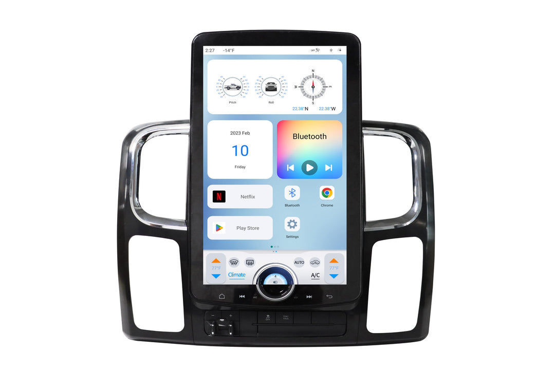 Linkswell T-Style XL Radio with 15.6" Touchscreen - Fits 2013-2018 (2019-2024 Classic) Dodge Ram