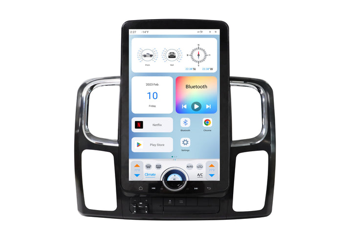 Linkswell T-Style XL Radio with 15.6" Touchscreen - Fits 2013-2018 (2019-2024 Classic) Dodge Ram