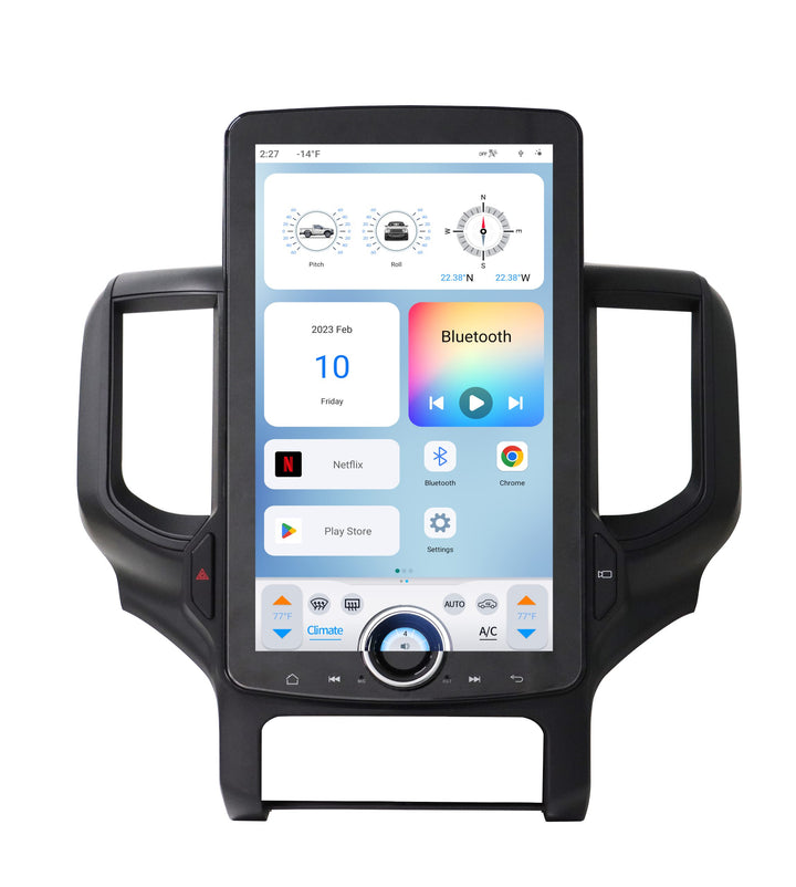 Linkswell T-Style XL Radio with 15.6" Touchscreen - Fits 2019-2024 Dodge Ram