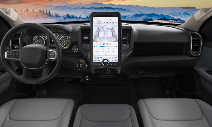 Linkswell T-Style XL Radio with 15.6" Touchscreen - Fits 2019-2024 Dodge Ram