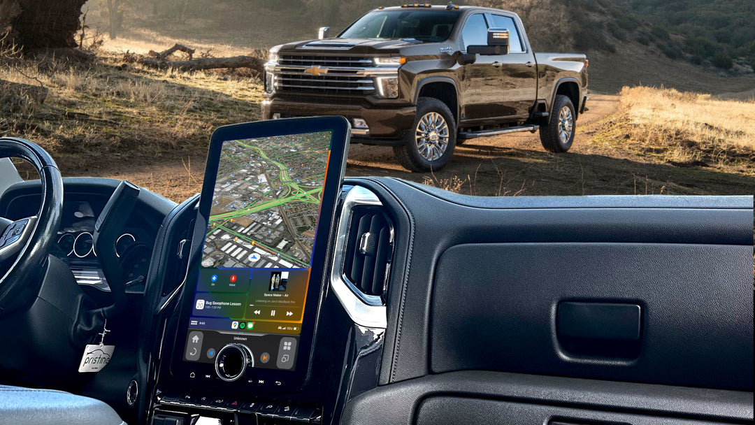 Linkswell T-Style XL Radio with 15.6" Touchscreen - Fits 2019-2023 Chevy Silverado / GMC Sierra