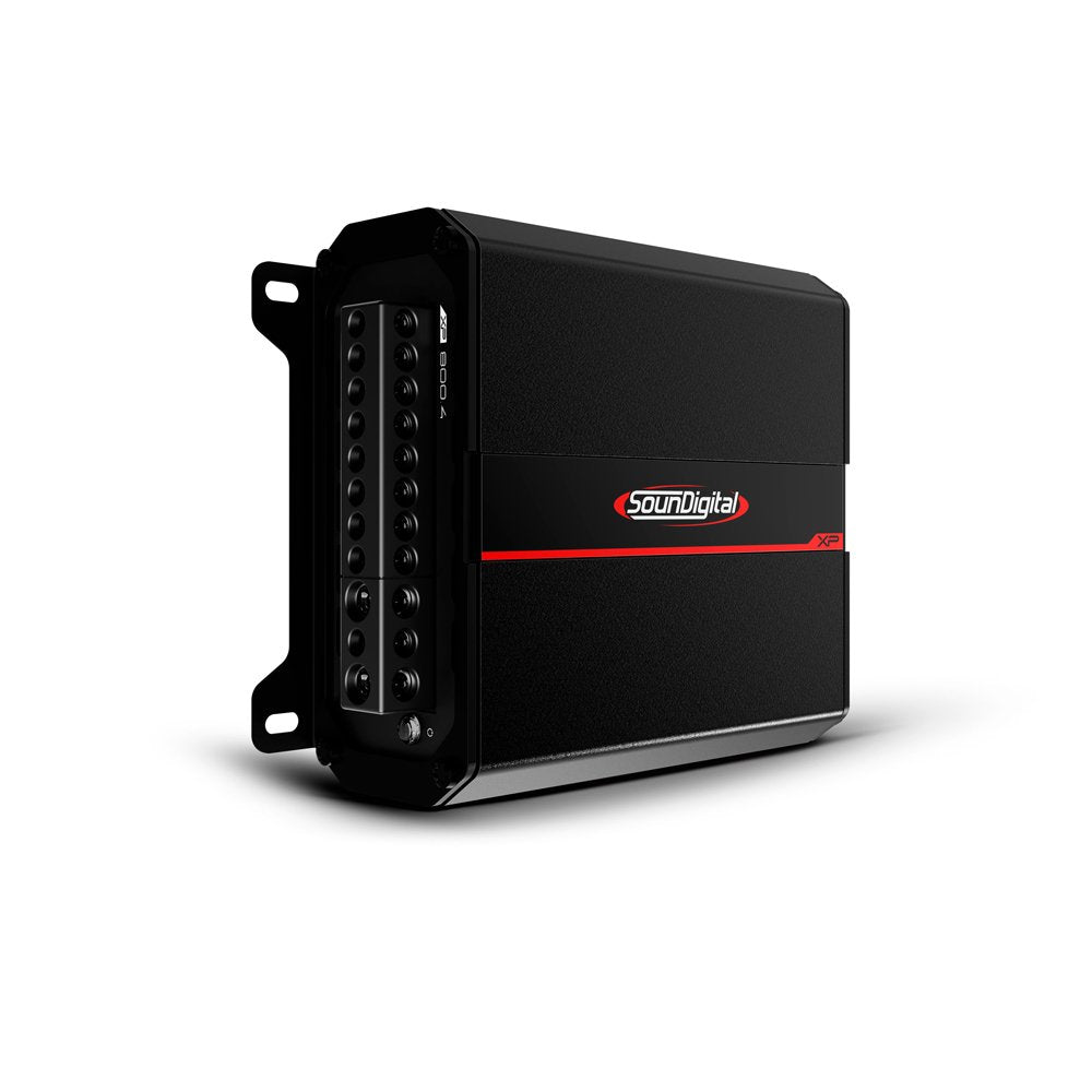 Soundigital XP 800.4 4-Channel Amplifier - 4 x 200 Watts Rms @ 2-ohm