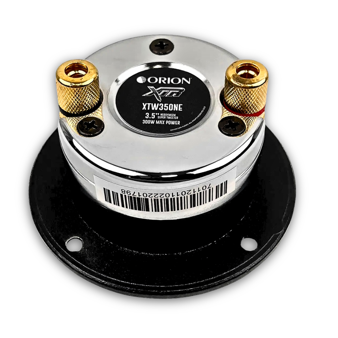 Orion XTW350NE 3.2" Neodymium Bullet Super Tweeters - 90 Watts Rms 4-ohm