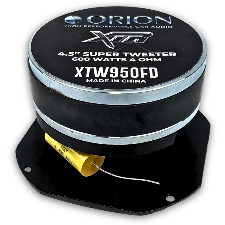 Orion XTW950FD 4.5" Bullet Super Tweeter - 150 Watts Rms 4-ohm