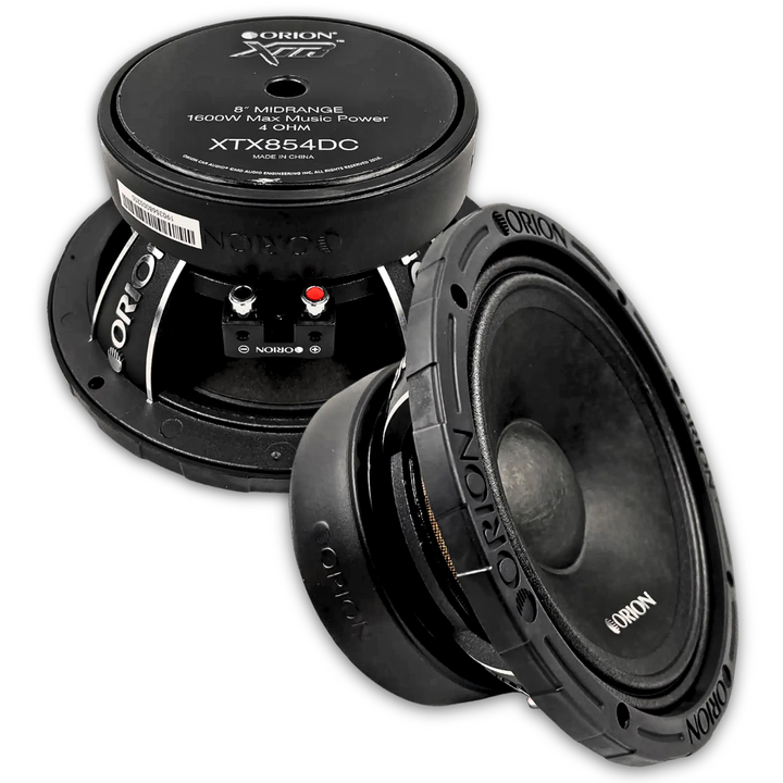 Orion XTX854DC 8" Mid-Range Loudspeakers - 400 Watts Rms 4-ohm