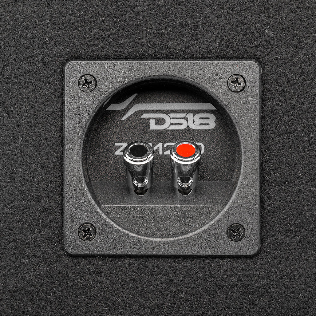 DS18 ZR112LD ZR12.2D Subwoofers de 12" con subcaja con puertos sintonizados a 29 Hz - 750 vatios Rms 1 ohmio