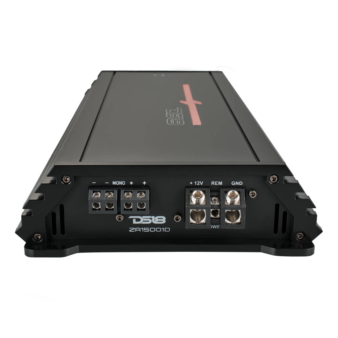DS18 Bundle - 4x ZR6.2D 6.5" Subwoofers with ZR1500.1D Monoblock Amplifier
