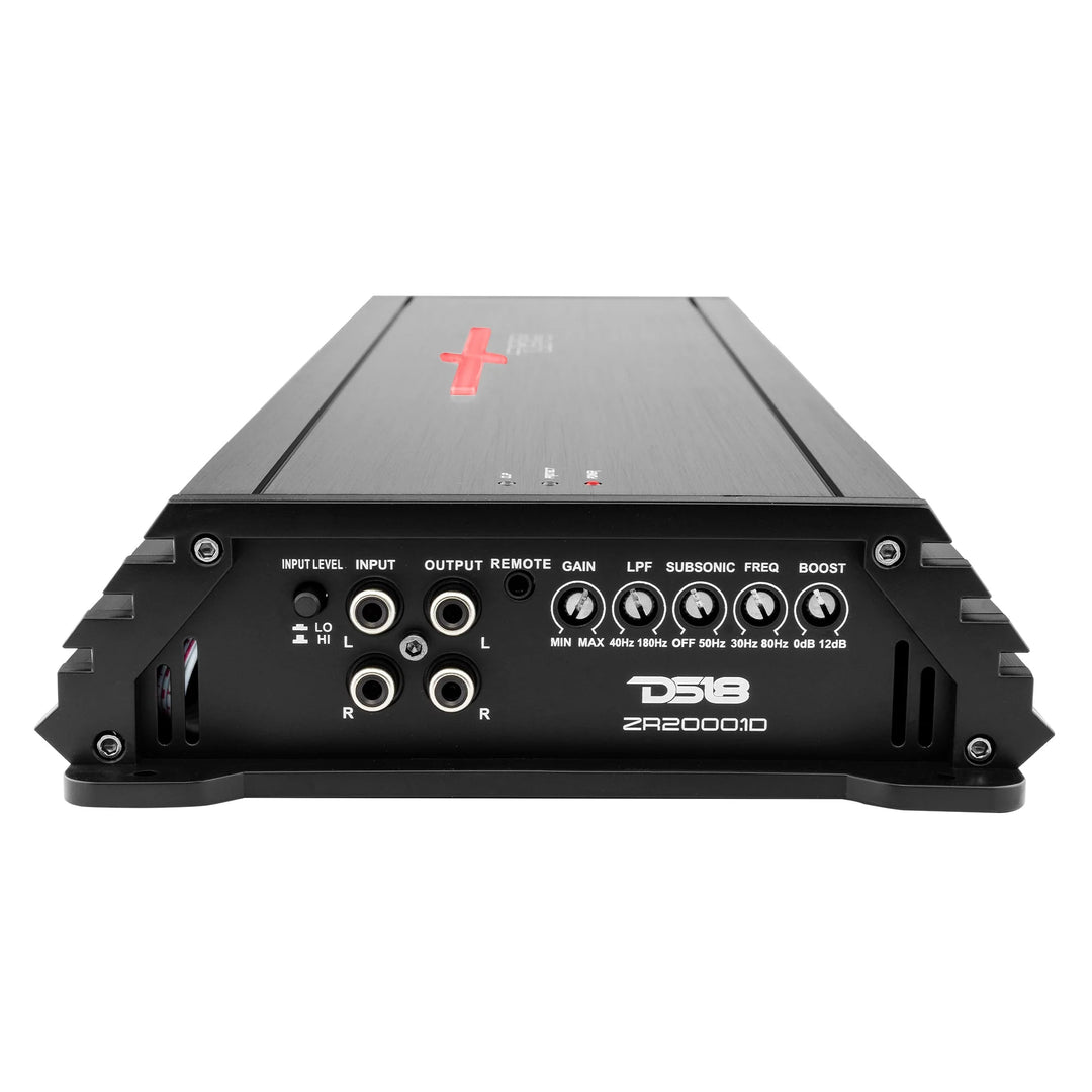 DS18 Bundle - 4x ZR8.2D 8" Subwoofers with ZR2000.1D Monoblock Amplifier