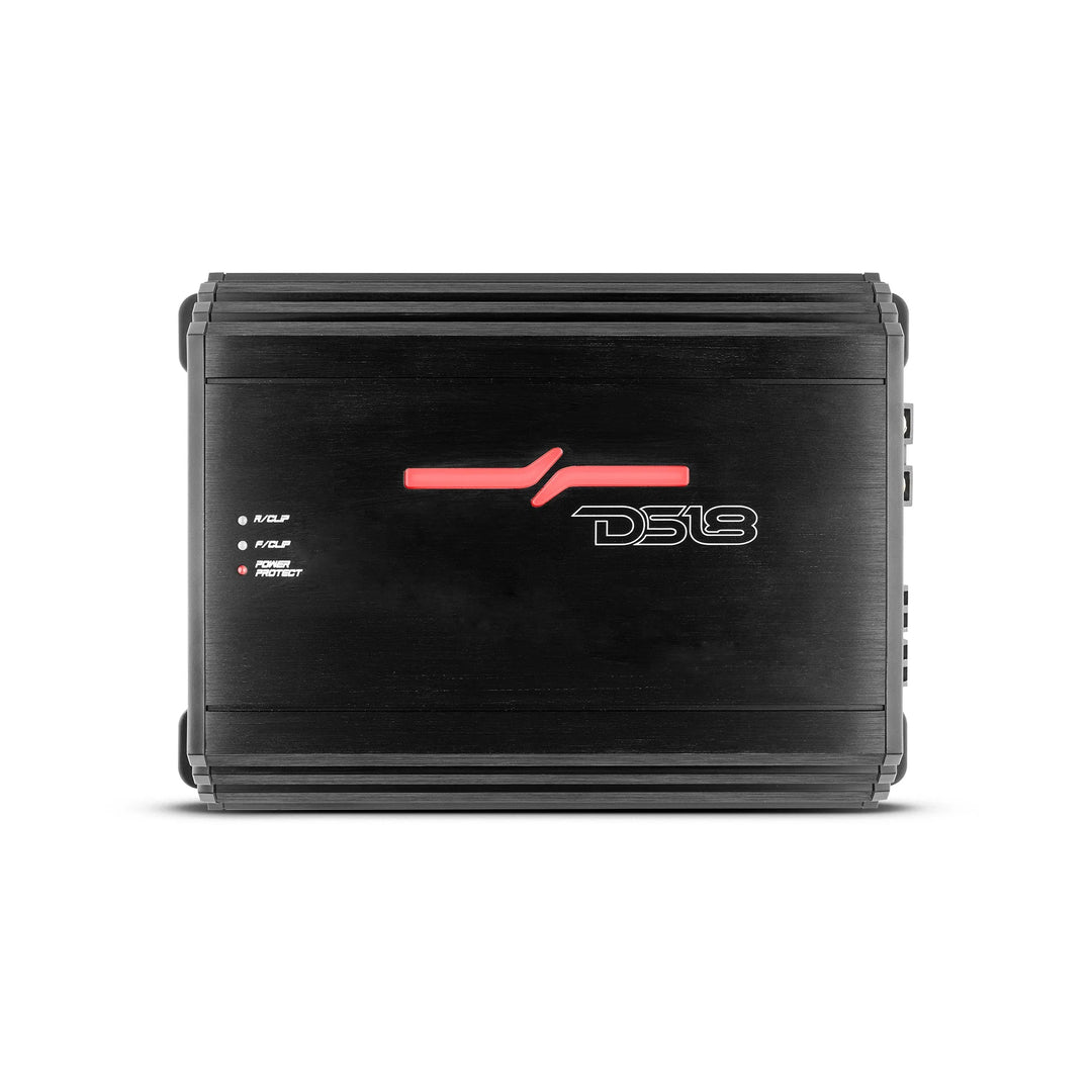 DS18 ZR800.4D Amplificador de rango completo Clase D de 4 canales - 4 x 200 vatios Rms a 4 ohmios