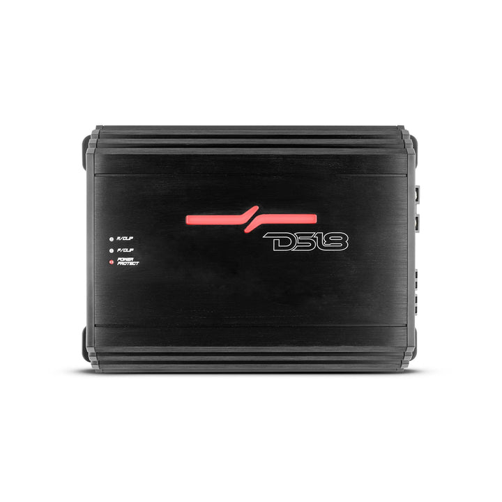 DS18 ZR800.4D Amplificador de rango completo Clase D de 4 canales - 4 x 200 vatios Rms a 4 ohmios