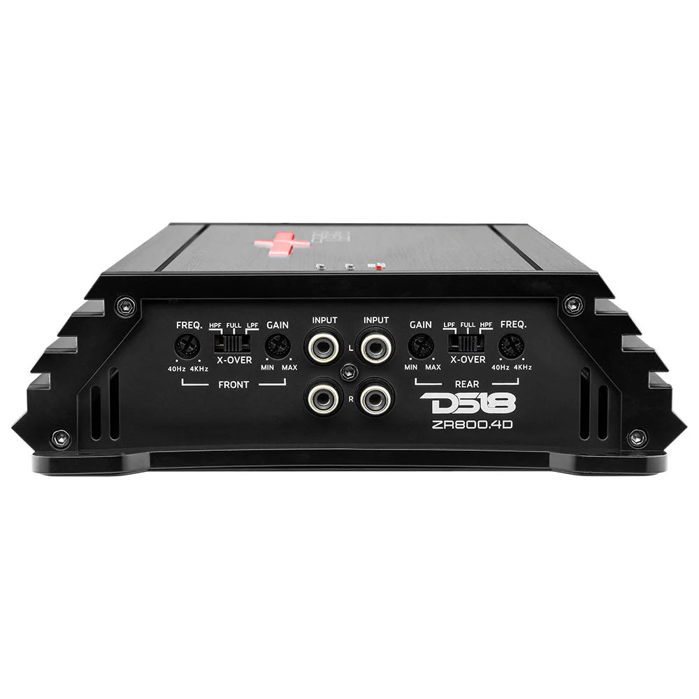 DS18 Combo - 4x PRO-X57.4BM 5x7" Mid-Range Speakers with ZR800.4D Amplifier