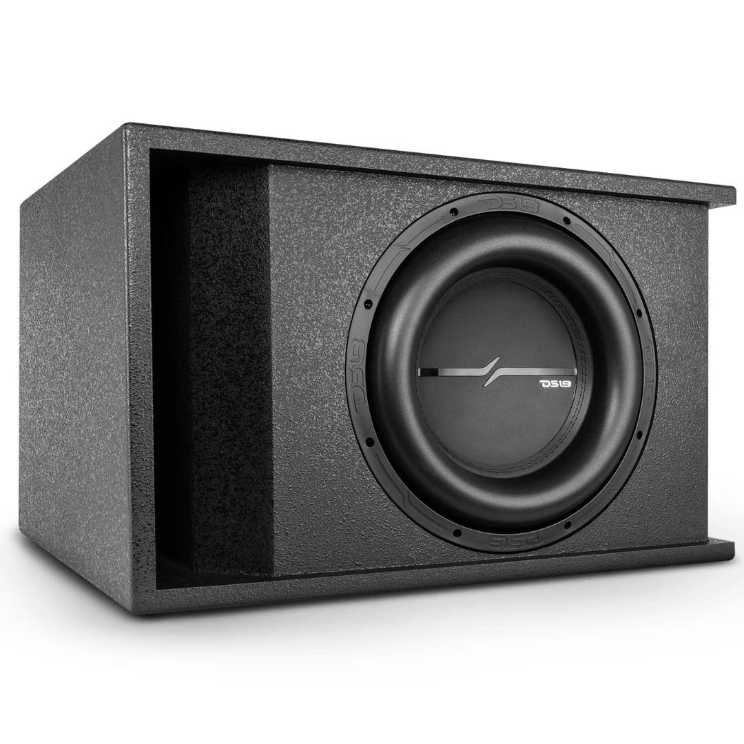 DS18 ZXI-112LD.RG ZXI-12.2D Subwoofer de 12" con subcaja con puerto sintonizado a 29 Hz - 1000 vatios Rms 1 ohmio