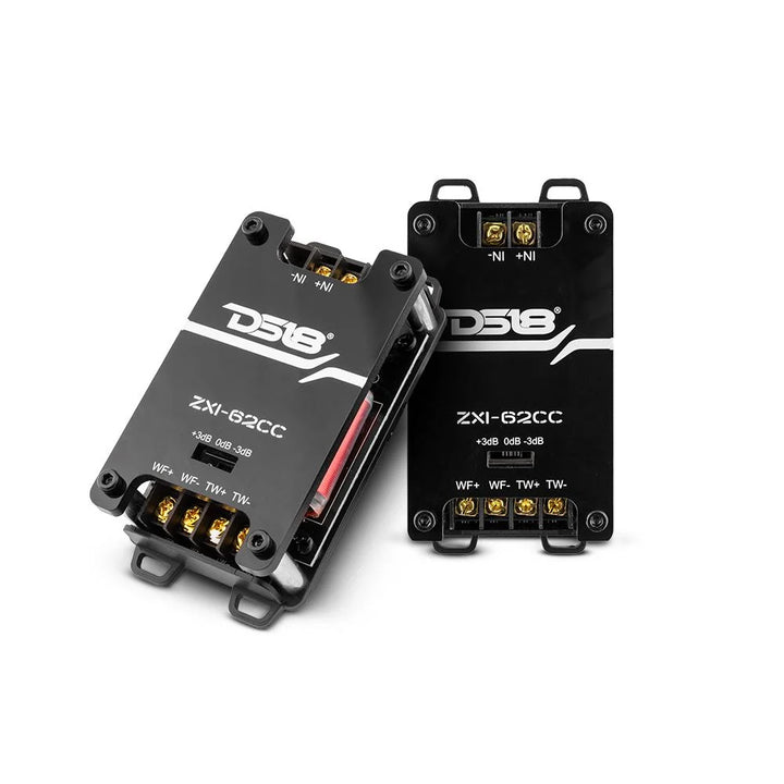 DS18 Combo - ZXI-62C 6.5" 2-Way Component Set - ZXI-694 6x9" Coaxial Speakers- G1800.4D 4-Channel Amplifier