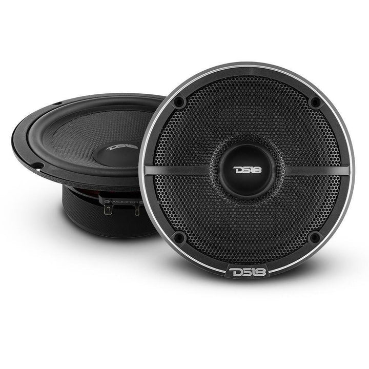 2006-2020 Honda Civic - DS18 ZXI Series Component Speakers with Tweeters, Crossovers, Amplifier and Amp Kit