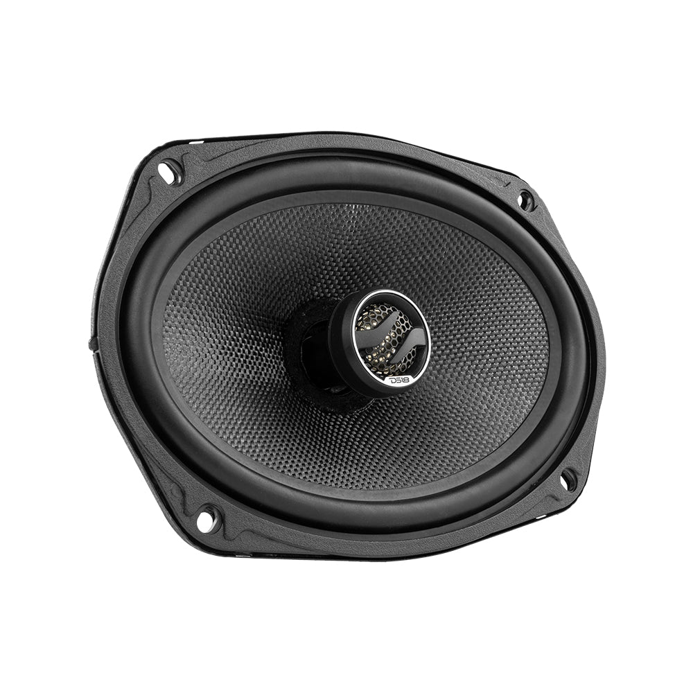 DS18 Combo - ZXI-62C 6.5" 2-Way Component Set - ZXI-694 6x9" Coaxial Speakers- G1800.4D 4-Channel Amplifier