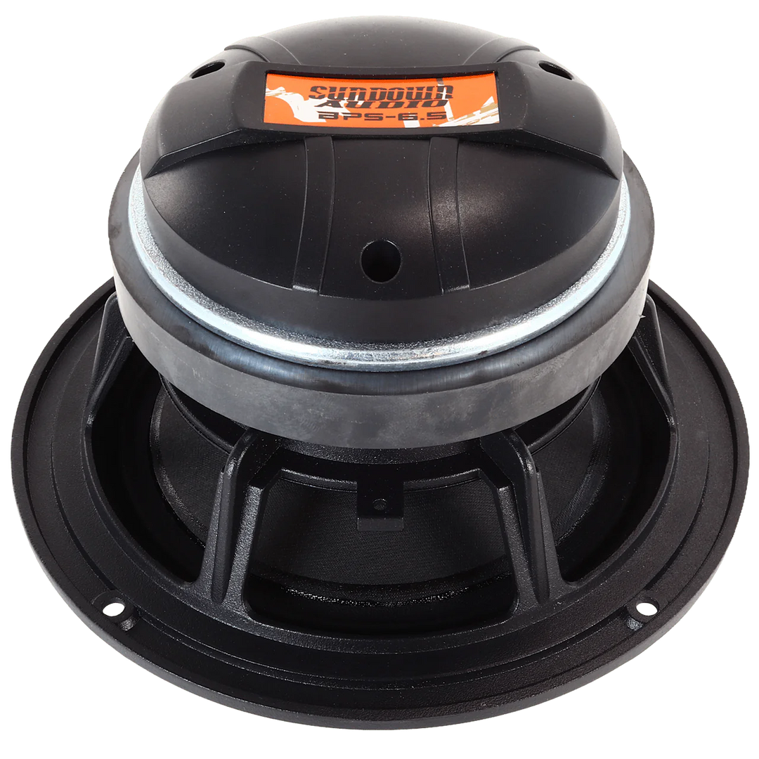 Sundown Audio BPS-6.5 6.5" 2-Way Co-Axial Powersports Speaker with Built-in Horn Driver - 100 Watts Rms 4-ohm