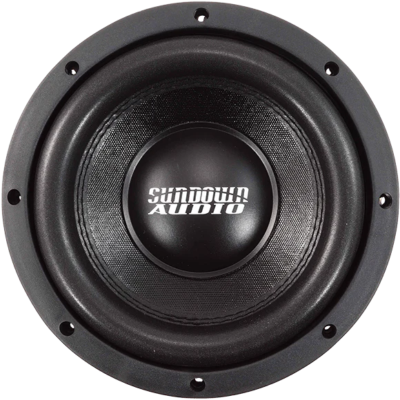 Sundown Audio E-Series v.6 8" Subwoofer - 300 Watts Rms Dual 2-ohm Voice Coil