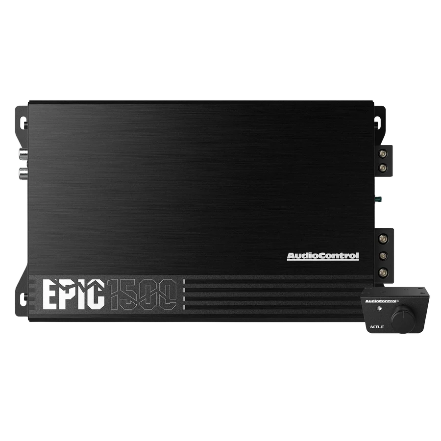 AudioControl EPIC1500 Monoblock Subwoofer Amplifier - 1500 Watts Rms @ 1-ohm