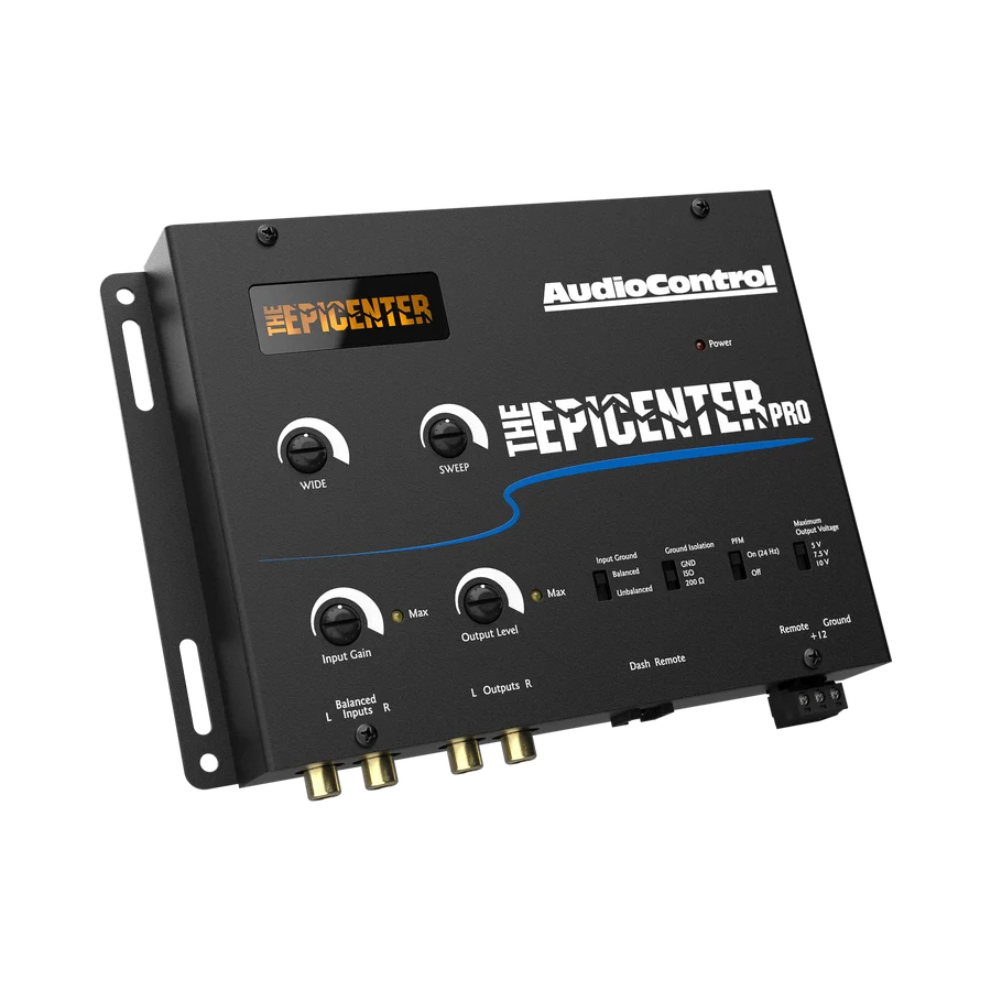 AudioControl Epicenter Pro Bass Restoration Processor with ACR-4 Dual Knob
