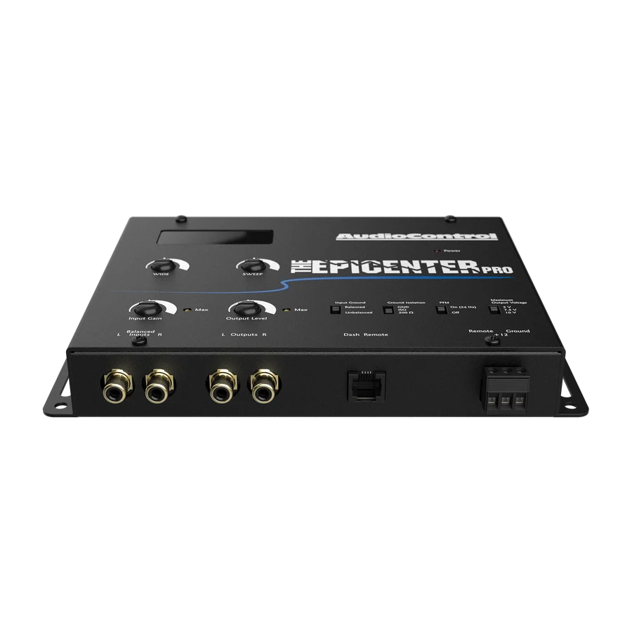AudioControl Epicenter Pro Bass Restoration Processor with ACR-4 Dual Knob