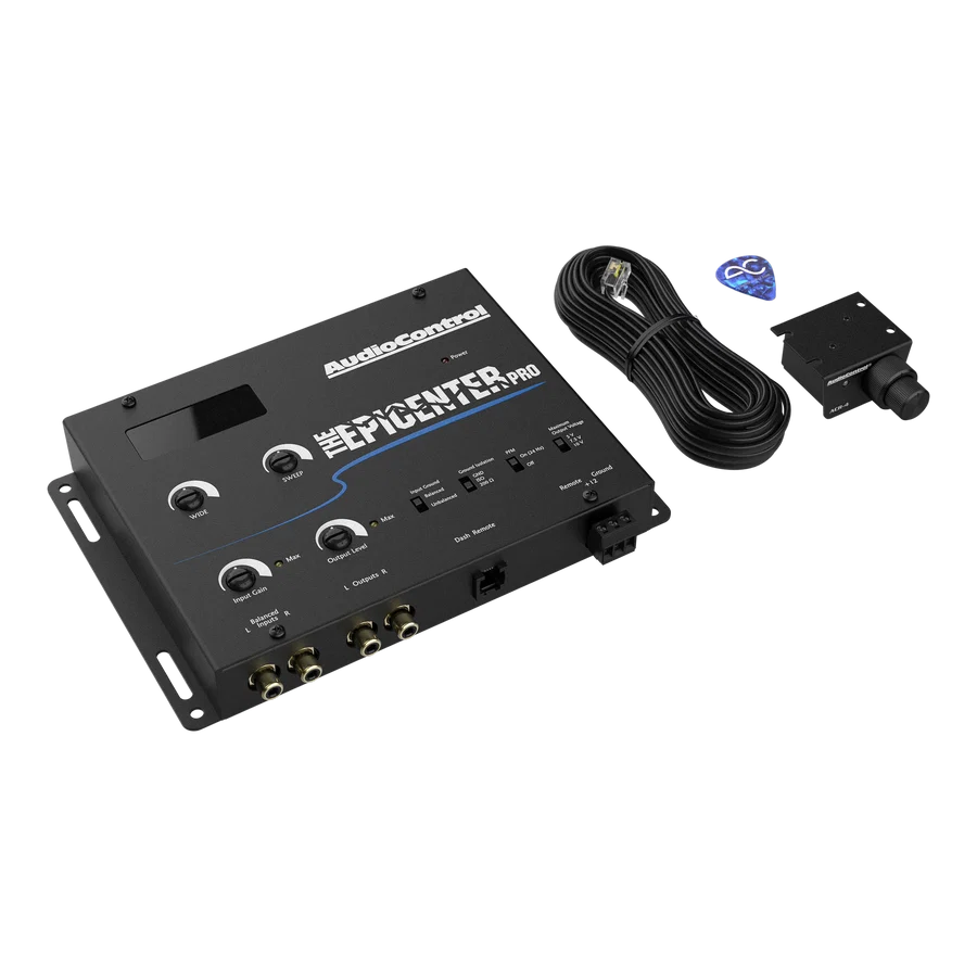 AudioControl Epicenter Pro Bass Restoration Processor with ACR-4 Dual Knob