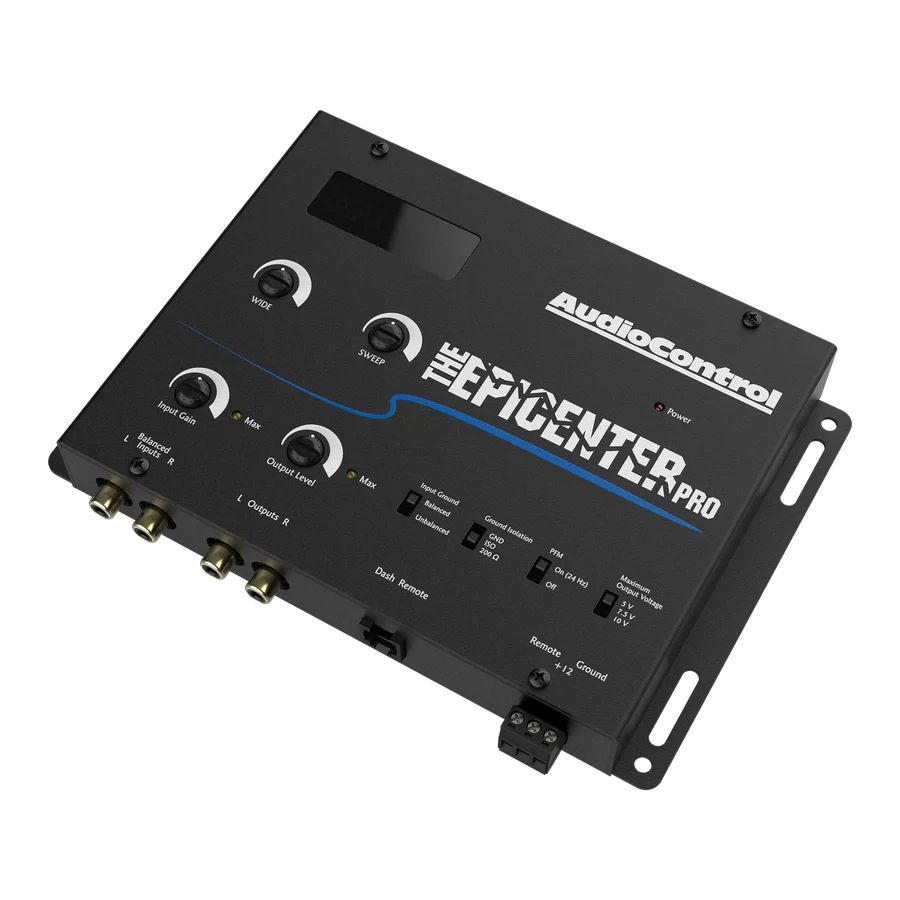 AudioControl Epicenter Pro Bass Restoration Processor with ACR-4 Dual Knob