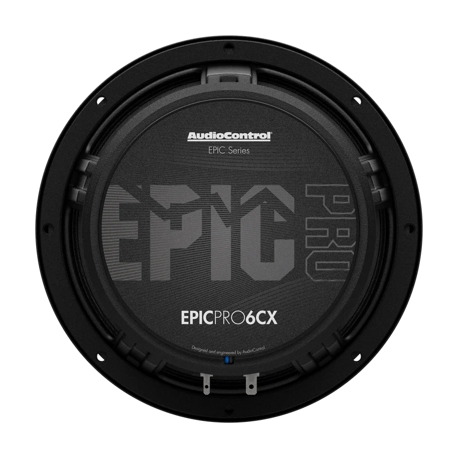 AudioControl EPICPRO6CX 6.5" 2-Way Coaxial Loudspeakers - 200 Watts Rms -4-ohm