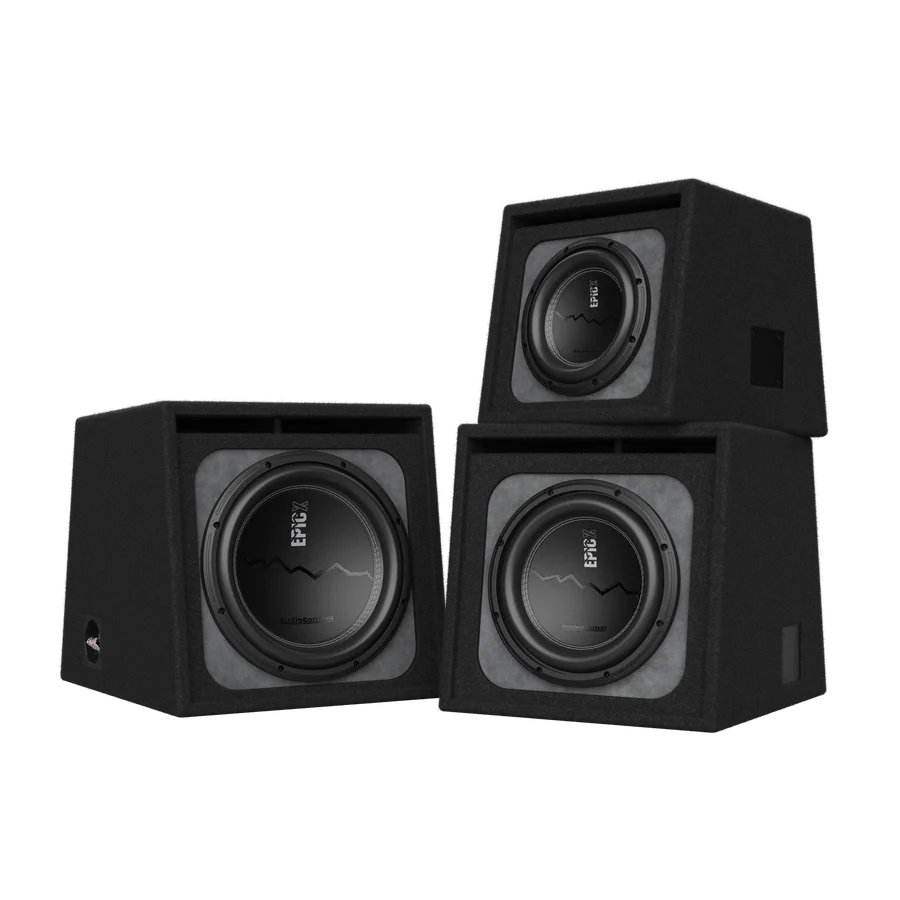 AudioControl Loaded Ported Subwoofer Enclosure - Available in 8", 10", or 12"