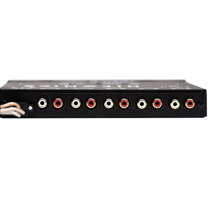 Hifonics HFEQ-2 1/2 Din 4-Band Graphic Equalizer with Front, Rear and Active Crossover