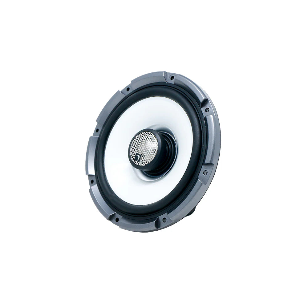 Diamond Audio HXM Series 6.5" 2-Way Marine Coaxial Speakers with Neodymium Magnet and Integrated Dream RGB LED Lights - 125 Watts Rms 4-ohm