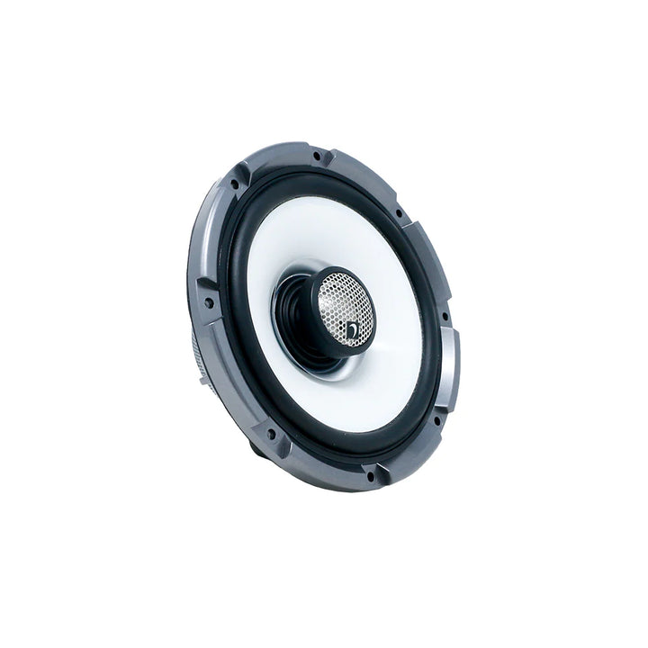 Diamond Audio HXM Series 6.5" 2-Way Marine Coaxial Speakers with Neodymium Magnet and Integrated Dream RGB LED Lights - 125 Watts Rms 4-ohm