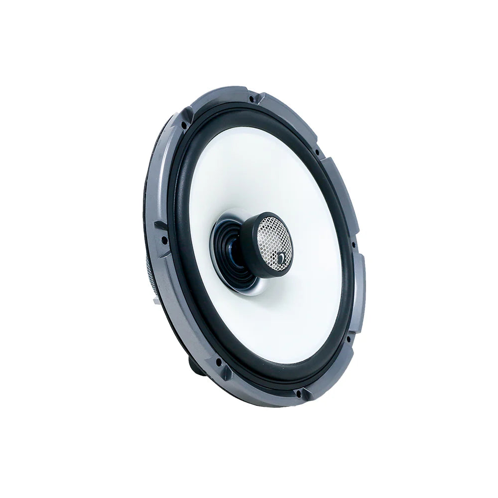 Diamond Audio HXM Series 8" 2-Way Marine Coaxial Speakers with Neodymium Magnet and Integrated Dream RGB LED Lights - 150 Watts Rms 4-ohm