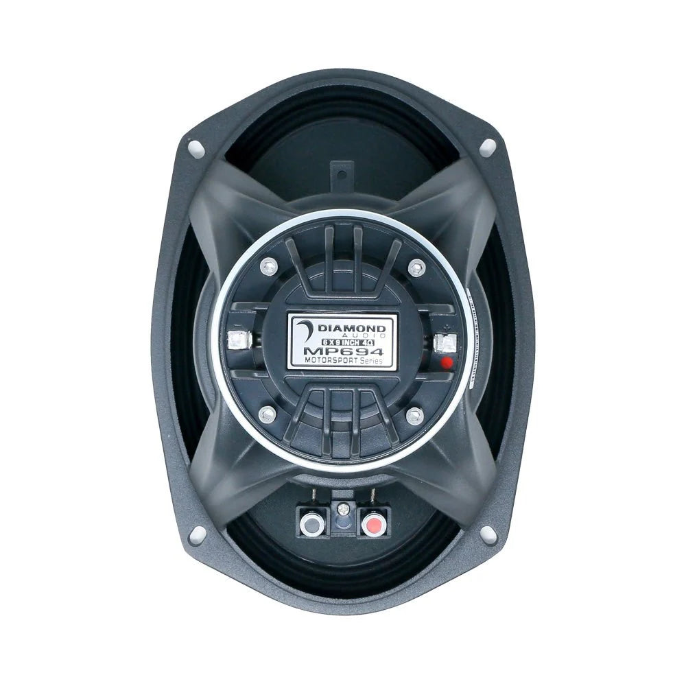 Diamond Audio MP694 6x9" Marine Hybrid Coaxial Speakers - 150 Watts Rms 4-ohm