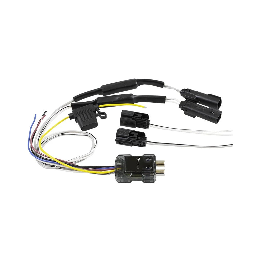 Diamond Audio 2-Channel Line Output Converter Harness Kit - Fits 2014–2023 Harley Davidson