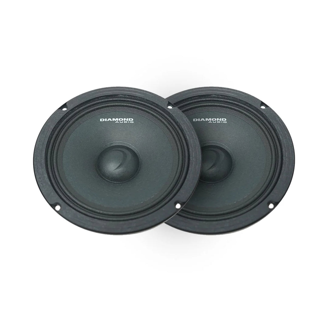 Diamond Audio MSPRO8 8" Mid-Range Loudspeakers - 250 Watts Rms 4-ohm