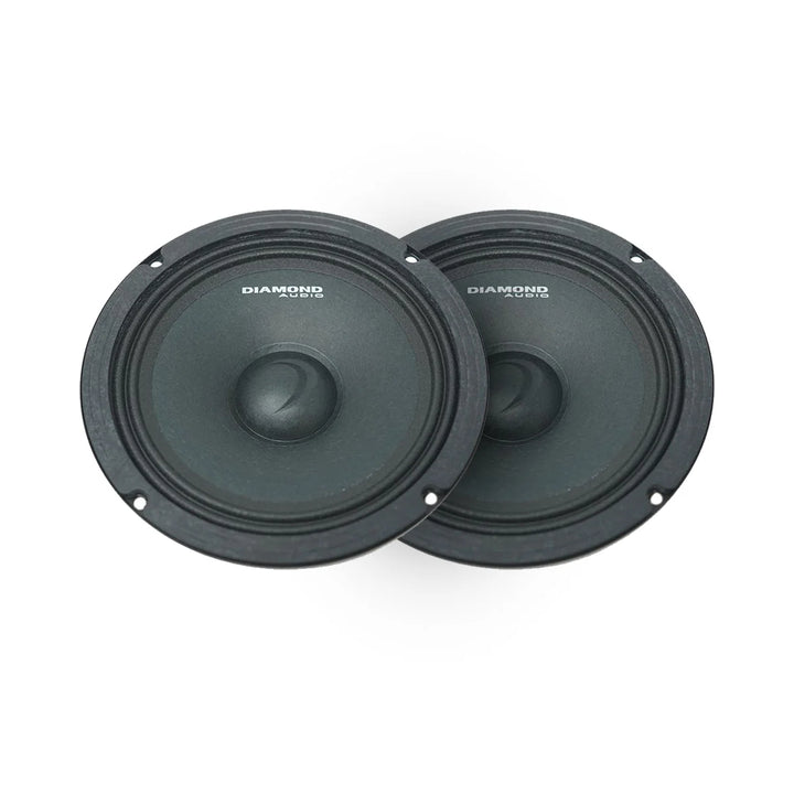 Diamond Audio MSPRO8 8" Mid-Range Loudspeakers - 250 Watts Rms 4-ohm