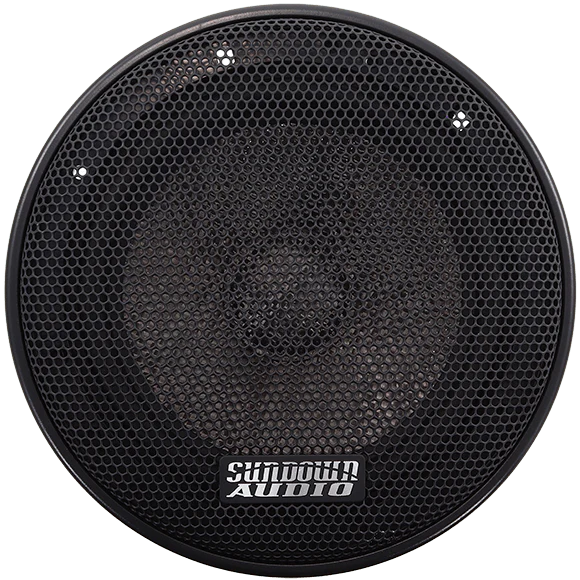 Sundown Audio 6.5" High Fidelity Component Speakers with 2-Way Crossovers - 125 Watts Rms 4-ohm