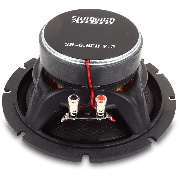 Sundown Audio SA-6.5CX 6.5" High Fidelity Coaxial Speakers - 80 Watts Rms 4-ohm