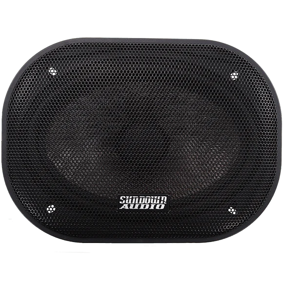 Sundown Audio SA-69CX 6x9" High Fidelity Coaxial Speakers - 125 Watts Rms 4-ohm