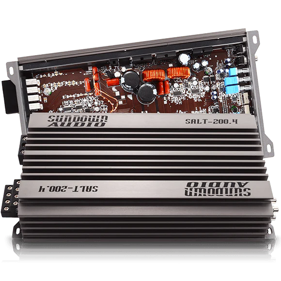 Sundown Audio SALT-200.4 4-Channel Digital Amplifier - 4 x 200 Watts Rms @ 4-ohm
