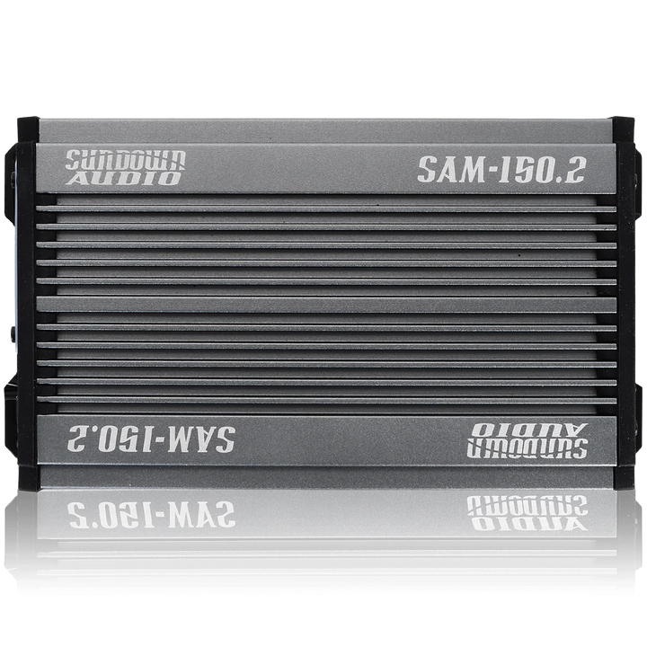 Sundown Audio SAM-150.2 2-Channel Powersports Amplifier with Bluetooth Connectivity - 2 x 150 Watts Rms @ 4-ohm